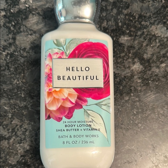 Bath & Body Works HELLO BEAUTIFUL 24 hour Shea Butter & Vitamin E Moisturizer - Picture 2 of 5